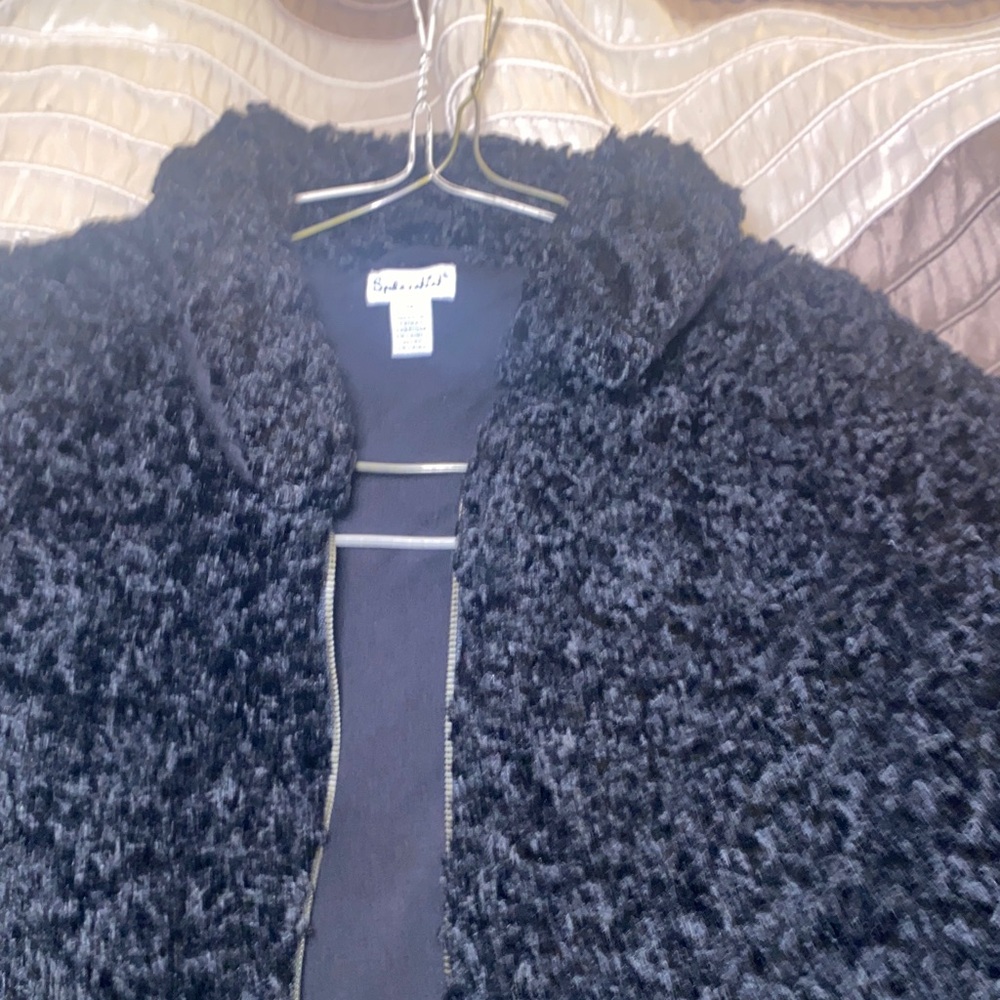 Splendid Charcoal Teddy Jacket